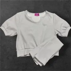 【美品】KOGYARU シルバー半袖 Tシャツ アームカバー セット 150のサムネイル