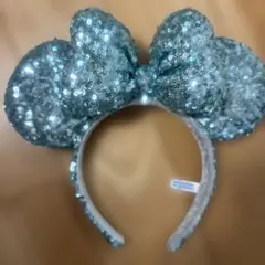 ディズニーリゾート ミニー耳カチューシャ 水色