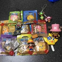 ワンピース　ストラップ キーホルダー15点セット