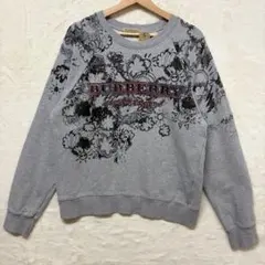 Burberry London England スウェット グレーのサムネイル