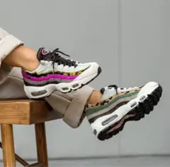 ナイキ NIKE ウィメンズ エアマックス95　PRM　 デイジーチェーン