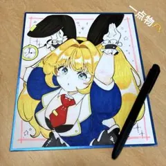 オリジナルキャラクター イラスト A4