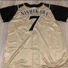 北海道日本ハムファイターズ 西川遥輝 直筆サイン入りユニフォーム