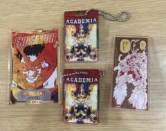 エンデヴァー キーホルダー ヒロアカ バッジ アクリル 原画展