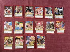ワンピース カードダス ハイパーバトル 初期 赤枠 16枚セット