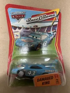 レア品！Cars DAMAGE KING カーズ マテル キング