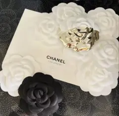 CHANEL カメリア　BLACK&WHITEラッピング ２個SET