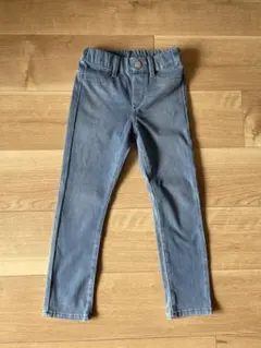 【未使用】ユニクロ ウルトラストレッチデニムレギンスパンツ 110cm