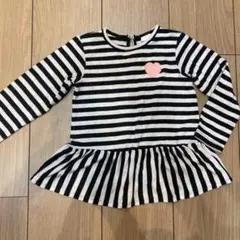 H&M エイチアンドエム ボーダーチュニック　サイズ90