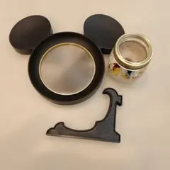 ディズニーミッキー型写真たてフォトフレームフランフランランプ