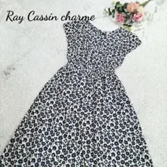 【レイカズンチャーム】レディース 花柄 ロング ワンピース ポケット付き 難あり