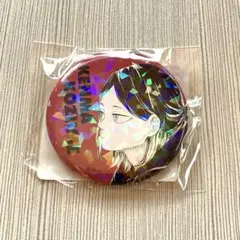 ハイキュー　孤爪研磨　キラキラ缶バッジ　原作　音駒高校