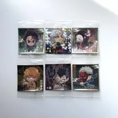 鬼滅の刃　ディフォルメシールウエハース其ノ二　6枚セット　宇随天元