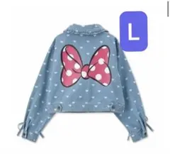 【週末限定】アベイル レディース デニムジャケット ミニー ディズニー L