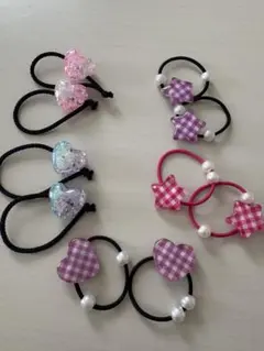 子供用 ヘアゴム まとめ売り