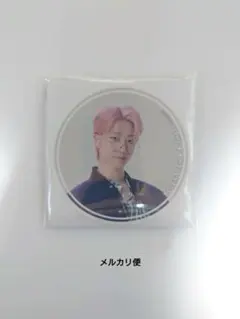 SEVENTEEN セブチ　一番くじ　缶バッジ　ステッカー　ミンハオ