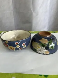 福泉窯 桜柄 飯碗 湯呑み ペアセット - メルカリ