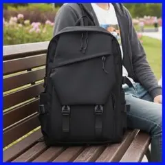 リュックサック カジュアル ビジネス 通勤通学出張旅行 収納力抜群 大容量 撥水