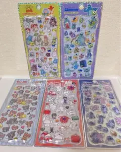 正規品 ディズニー プチドロ プチドロップステッカー ボンドロ 5点