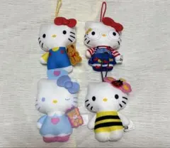 マクドナルドハローキティ ぬいぐるみ 4体セット