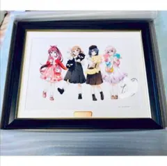 ゆるゆり＆大室家 直筆サイン入りメモリアルアート ゆるゆり＆大室家 直筆サイン入りメモリアルアート