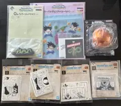 一番くじ ドラゴンボール 40th スナップコレクション２　FGHI 7点