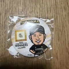 福岡ソフトバンク 杉山選手 缶バッヂ 缶バッジ 缶バッチ 若鷹 가챠