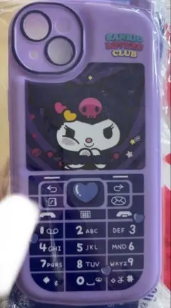iPhone14 plusケース　クロミ　ガラケー風
