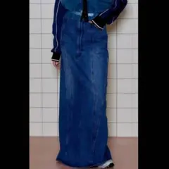 MAISON SPECIAL 2WAYデニム　ロングスカート　 ワンピース　S