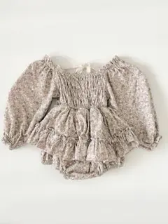 marron rompers ロンパース