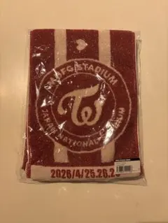 TWICE マフラータオル this is for