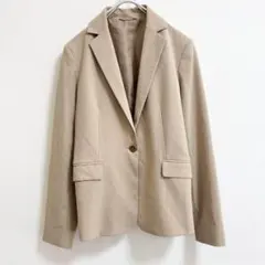 GU テーラードジャケット ベージュ Lサイズ