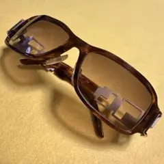 Cazal ブラウン サングラス ボックス型