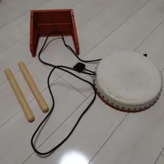 太鼓の達人ソフトとPS2用の太鼓の達人の専用コントローラーセット