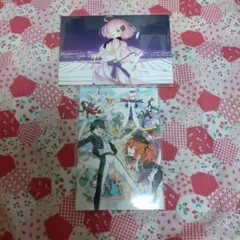 FGO Fate 周年ビジュアルイラストカード 2枚セット