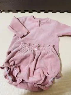 韓国子ども服 OOTTBEBE セットアップ Mサイズ ピンク