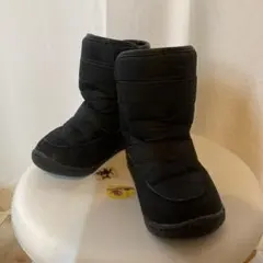 ブラック ボアブーツ スノーブーツ　17