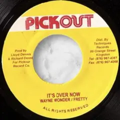 レゲエ IT'S OVER NOW WAYNE WONDER FRETTY