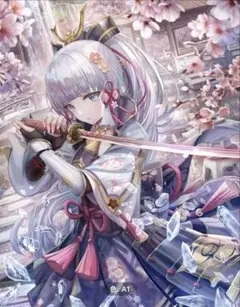 ダイヤモンドアート 原神 神里 綾華