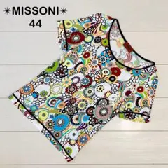 MISSONI ミッソーニ　半袖カットソー　Tシャツ 花柄　レーヨン　44Lのサムネイル