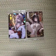 NIKKE ウエハース5 カード2枚　ミハラ　　紅蓮:ブラックシャドウのサムネイル