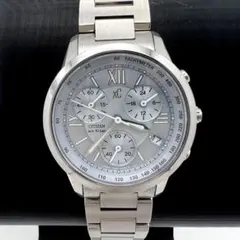 稼働品 CITIZEN XC F500-T002382 クロノグラフ 腕時計