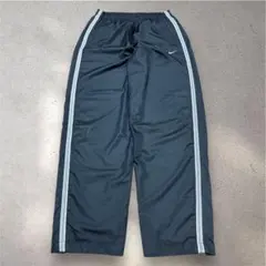 美品 00s NIKE ナイロンパンツ バギー ワイド 海外
