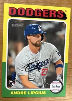 アンドレ・リプシウス ルーキーカード DODGERS