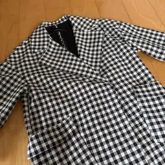 ZARA ギンガムチェックコート