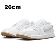 ナイキゴルフシューズ　ジョーダンロー26㎝ 2025年最新】nike air jordan1 low golf 26の人気アイテム