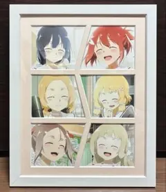 複製原画 あの花10周年Fes キャラファイングラフ サイン セル画 版画