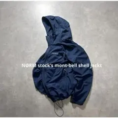 00s mont-bell anorak y2k 黒 M モンベル アノラック - メルカリ