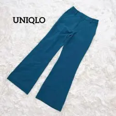 グリーン カジュアルパンツ