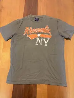 お値下げAbercrombie グレー Tシャツ 100%コットン
